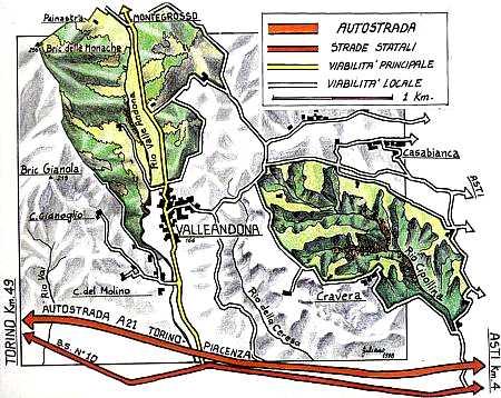 Per chi volesse è di notevole interesse naturalistico la Riserva regionale Di VALLEANDONA a pochi Km dall Agriturismo che si estende nella parte nord occidentale del comune di Asti, nata per