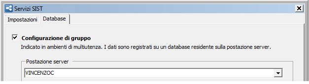 1.4 IMPOSTAZIONI Al primo avvio del gestionale di cartella clinica, dopo l installazione di, viene richiesto di configurare i servizi (*). Occorre pertanto: 1.