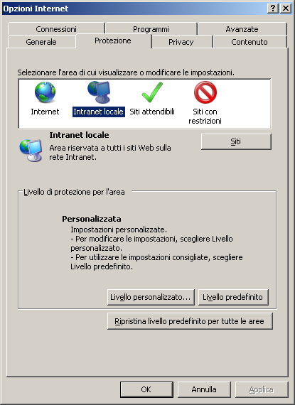 2.1.4 Windows XP / Windows Vista / Windows 7/Windows 8 Nei computer che opereranno come workstation RAO, dovranno essere necessariamente preinstallati i sistemi operativi Windows XP, oppure Windows
