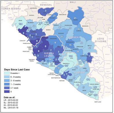 Emergenza EBOLA Aggiornamento n. 4 23 Aprile 2015 I.