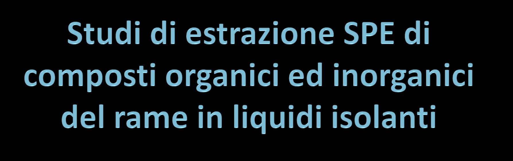 C. Ceccarini 1, R. M. De Carlo 1, R. Maina 2, C. Sarzanini 1, M. C. Bruzzoniti 1,V. Tumiatti 2 1 Dipartimento di Chimica Analitica, via P.