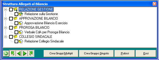 24 Manuale Operativo 4 UTILIZZO DELLA BARRA DELLE FUNZIONI (MENU ) Per accedere alle varie opzioni della nota integrativa è presente una barra delle funzioni.