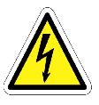 Categoria: Pericolo Nome: Pericolo di scariche elettriche Posizione: Nei pressi dell'area