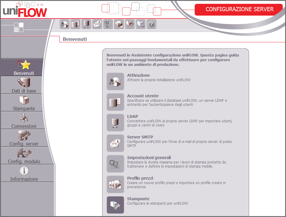 4.9 Stampa protetta - Stampante di output per dispositivi CMFP Tempo necessario per completare le attività: 15 minuti per ogni dispositivo CMFP La procedura seguente deve essere ripetuta per ogni