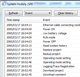 Elaborazione dei dati Il logging di tutte le operazioni eseguite dalla macchina e delle