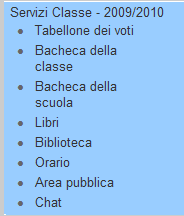 Nella finestra delle valutazioni giornaliere, è possibile selezionare un intervallo di tempo (per evitare la visualizzazione di voti di un periodo già concluso) e nella parte inferiore del riquadro