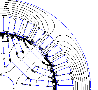 4.6. ELEVATE QUANTITÀ DI MAGNETE 177 4.6 Motore a riluttanza assistito con grandi quantità di magnete permanente Le simulazioni sono identiche a quelle svolte per i motori precedenti.