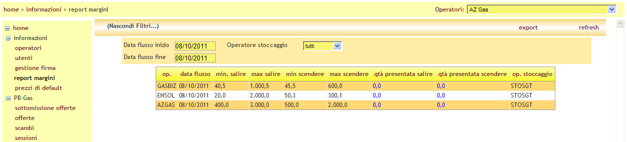 Figura 12: inserzione di un nuovo certificato. Una volta selezionato il certificato, i suoi dettagli vengono mostrati nella pagina.