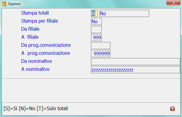 Gestione PDF Nel caso in cui fosse necessario ripetere l invio occorre rimuovere la data memorizzata in QUA770 > Dati anagrafici > Invio e-mail PDF > Invio e-mail oppure forzare l invio in fase di