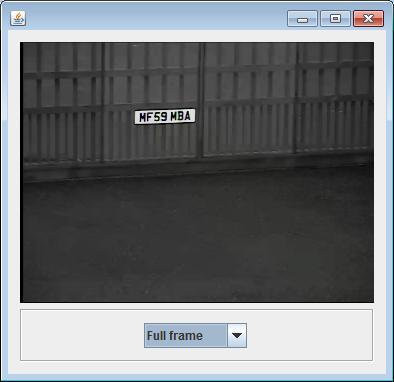Controllo e Configurazione Controllo parametri - Connessione Avviare il software PV Zoom configurator, inserire i parametri di connessione del dispositivo e premere Live per visualizzare l immagine