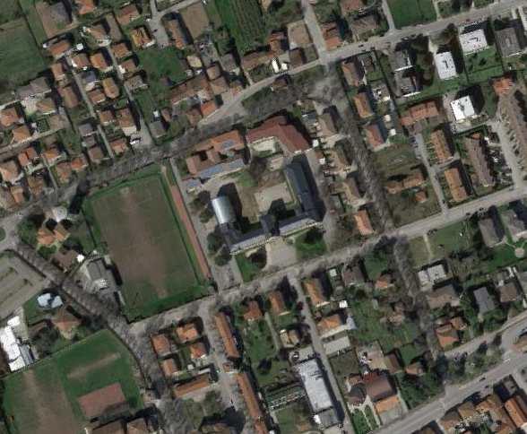 INQUADRAMENTO TERRITORIALE L edificio di proprietà Comunale è sito in via Marconi n.3 identificato catastalmente al foglio 6 mappale 86 e parte del mappale 559 del Comune di Noventa Vicentina.