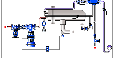 Fig. 11 - Pompe APT 14 Fig. 12 Installazione tipica dell APT 14 per il drenaggio completamente automatico di uno scambiatore di calore termoregolato.