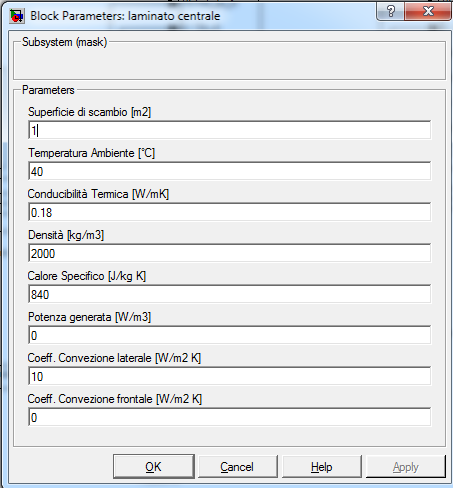 Si nota immediatamente che tra i blocchi degli elementi costitutivi del sistema si inseriscono i sottoinsiemi relativi all interfaccia.