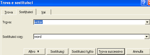 4) selezionare il testo da copiare e premere la combinazione di tasti CTRL+C posizionarsi con il cursore del mouse nel punto in cui si vuol copiare il testo premere la combinazione di tasti CTRL+V.