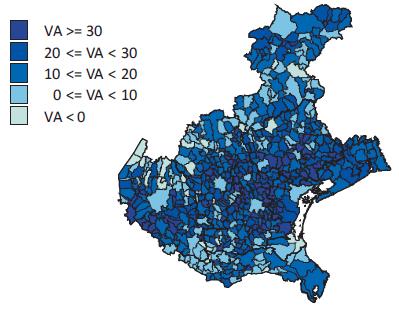 IL PATRIMONIO EDILIZIO E LA CRESCITA DEMOGRAFICA POPOLAZIONE RESIDENTE VAR.