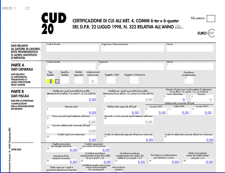 Gestione Dichiarazioni 26 Una volta effettuato il salvataggio e la chiusura del dettaglio, i dati verranno riportati al quadro RC.