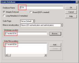 3.3.3.2 Creazione Database in Pervasive ODBC (installazione MONOSERVER) Dopo aver creato la definizione dei dati si deve configurare il driver ODBC Pervasive sulla macchina dove è installato SQL