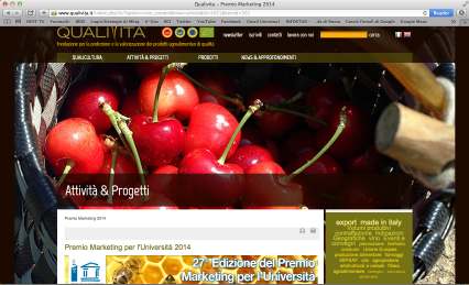 Il sito www.qualivita.