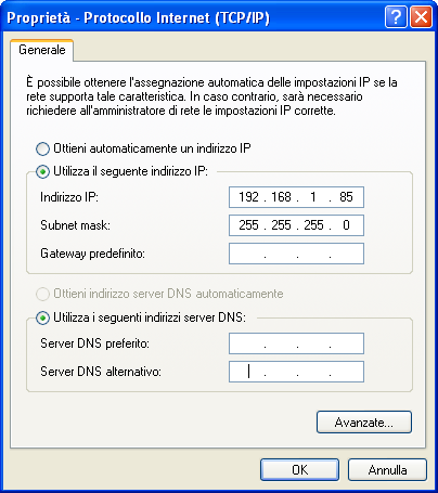 Confermare con Ok e uscire