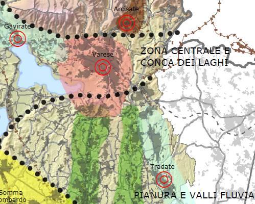 Pagina 76 di 165 Fonte: PTCP di Varese - Schema degli ambienti