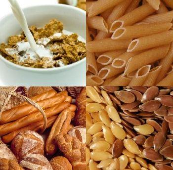 Sostituire tutti i derivati da cereali raffinati con derivati da cereali integrali: pane, pasta, cereali in chicco.