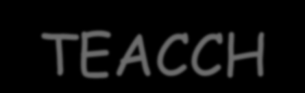 IL PROGRAMMA TEACCH Viene considerato un approccio eclettico con elementi tanto del behavioral approach che del developmental approach.