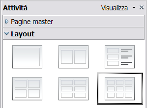 Potete lavorare con le diapositive in visualizzazione Ordine diapositive esattamente come nel pannello Diapositive.