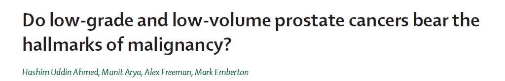 PCM: 0% at 10yr Spratt et al, IJROBP 2012 Lancet Oncology 2012 Is it really a