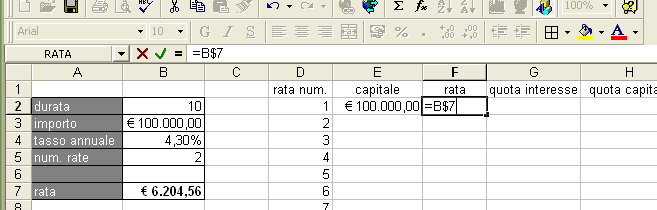 In un foglio di calcolo le celle possono contenere valori oppure formule; per valore si intende un numero, una data, un testo o altro mentre una formula è un espressione numerica che excel deve