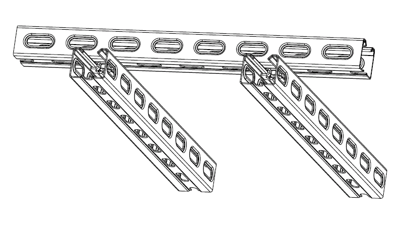 ART. 720 MORSETTO DI CONNESSIONE A SCATTO M8 IN ZINCO MAGNESIO