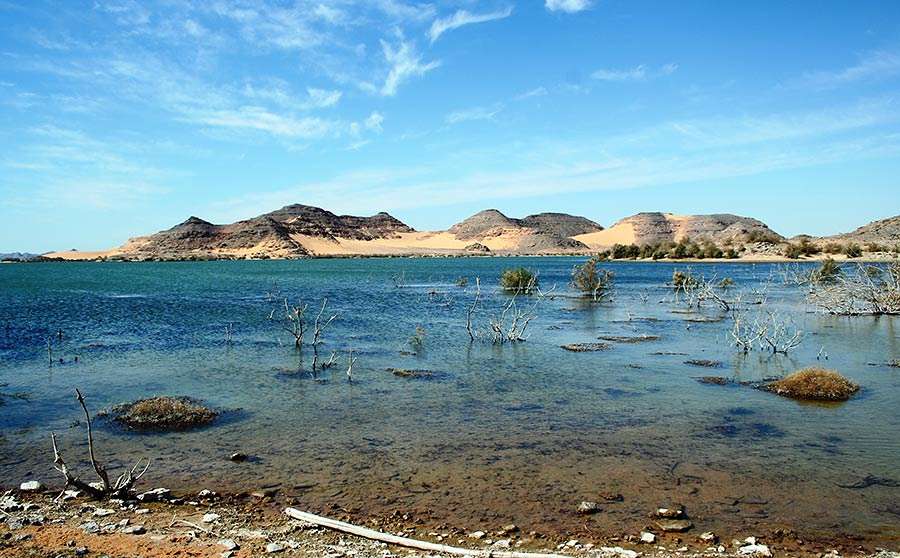 26 Lago Nasser presso Wadi Halfa.