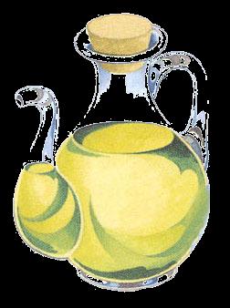 oliva + frutta + acqua II piatto