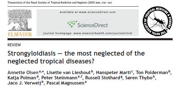 HMS: the most neglected of the neglected tropical diseases?? PubMed: 38 citazioni in tutto!