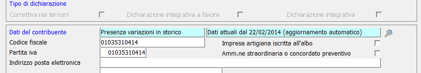 Dopo aver trasferito la prima volta i dati anagrafici, qualora si intenda trasferirli nuovamente, in quanto variati rispetto al primo trasferimento, il programma si comporterà in modo differente a