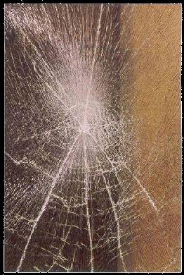 Vetro stratificato di sicurezza Comportamento a rottura trattiene i frammenti e le schegge dopo la rottura del vetro riduce il rischio d infortunio causato da impatto