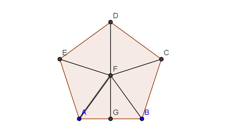 Il ettangolo G è scomponibile negli 8 tiangoli appena elencati, da cui ea(g)=8 ea(o), mente il ombo è scomponibile in 4 tiangoli, da cui ea()=4 ea(o).