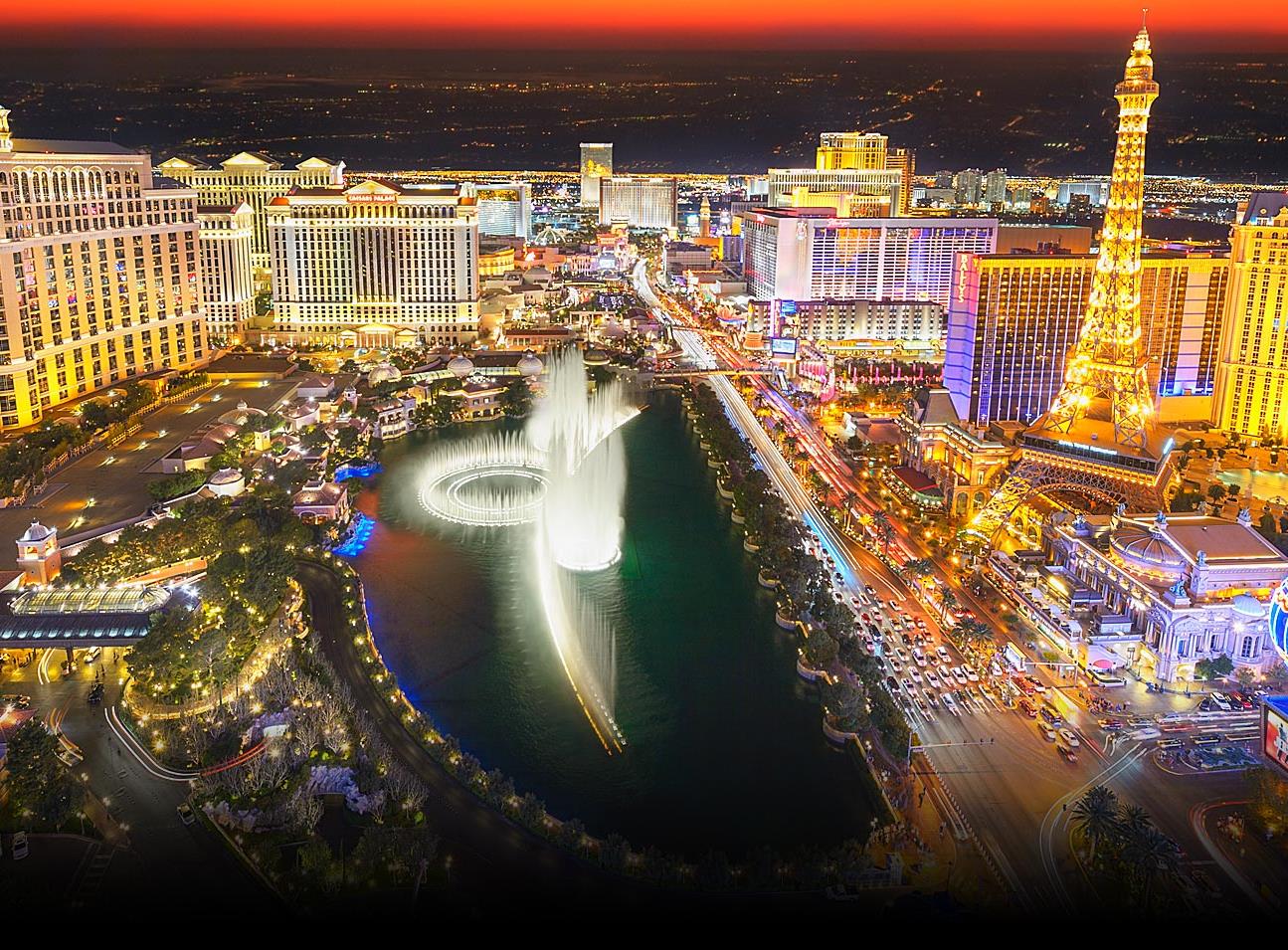 31/7 2/8/2016: Las Vegas Las Vegas Las Vegas è per eccellenza la città dell eccesso e del divertimento.