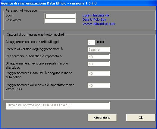 79 730 Impostazione Client NIVOCH Cliccando con il tasto destro sull'icona di Nivoch, puoi impostare i parametri di accesso al sistema di UPLOAD e DOWNLOAD file.