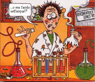 LABORATORIO DI CHIMICA Le magie della chimica: l acqua scioglie e le sostanze reagiscono Il lavoro che vi proponiamo è una breve presentazione di alcune reazioni chimiche alcune di queste anche