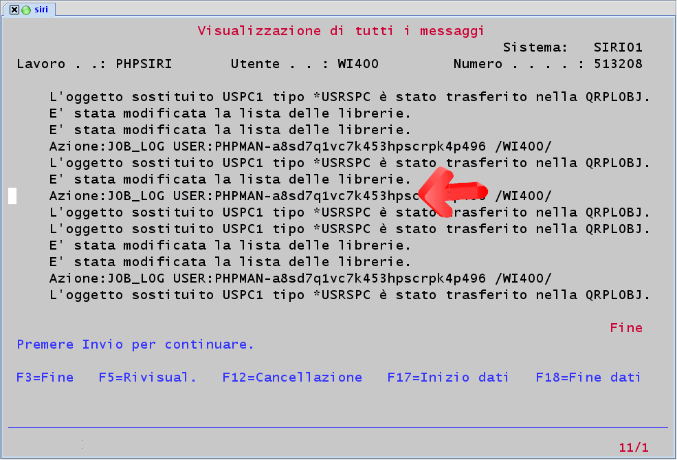 Integrazione di Wi400 con i5/os Particolare attenzione è stata posta nell'implementazione delle classi PHP di Wi400 per l'accesso al DB, al fine di garantire una completa e trasparente integrazione