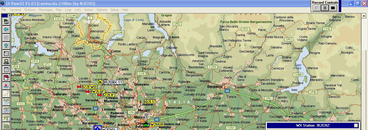 L APRS serve a trasmettere dati di stazioni fisse, posizione di stazioni in movimento, dati meteo di stazioni meteorologiche, messaggi fra due o più stazioni, bollettini, avvisi, interrogazioni ad