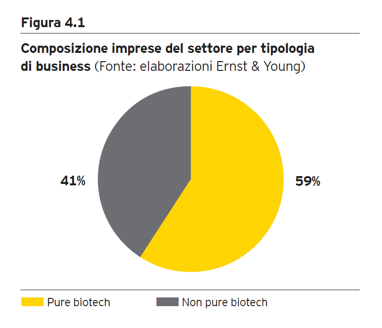 I numeri del biotech italiano Imprese Addetti Addetti R&S Fatturato tot Fatturato biotech Investimenti R&S Totale 319 50.000 6.