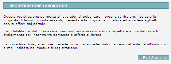 REGISTRAZIONE AL SERVIZIO TELEMATICO Per poter accedere al servizio è sufficiente essere in possesso di un collegamento Internet ed entrare alla pagina http://sintesi.provincia.mantova.it/portale.