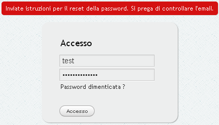 Per inserite la nuova password faccia click su questo indirizzo (oppure copiare ed incollare il link su una nuova pagina del browser): link https://support.regola.it/otrs/customer.pl?