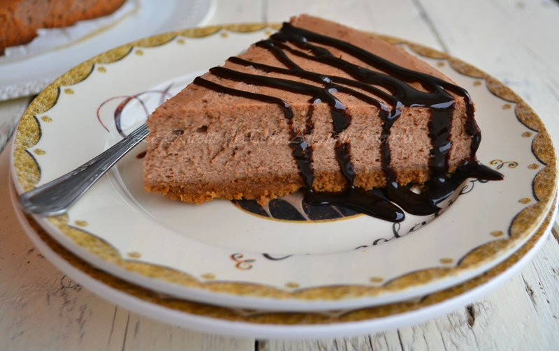 Successo assicurato con questa cheesecake al caffè e cioccolato,preparata uno o due giorni