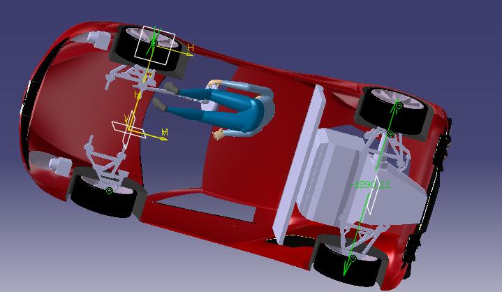 Durante la modellazione su Catia, si è provveduto a creare un layout meccanico 3D fedele a quello che ci è stato fornito a lezione, argomento che verrà trattato nel capitolo Catia V5.