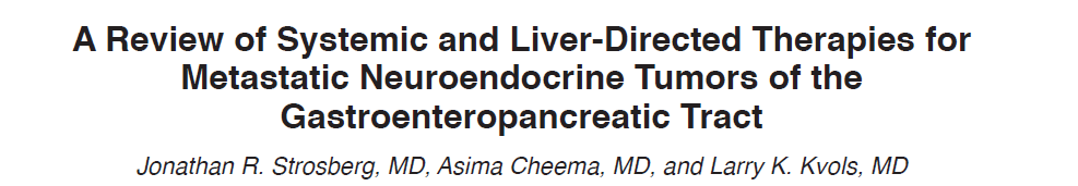 The sensitivity of NETs to cytotoxic chemotherapy appears to correlate with primary