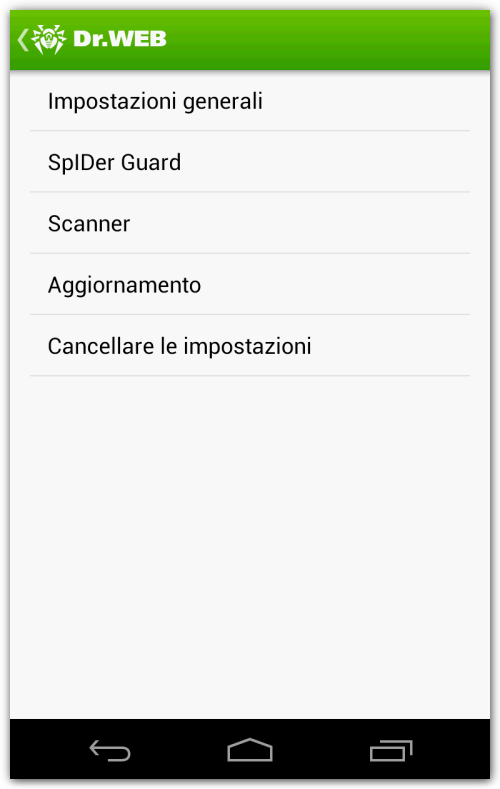 Capitolo 4. Funzioni dell'applicazione 13 Capitolo 4. Funzioni dell'applicazione Questa sezione descrive le funzioni principali di Dr.