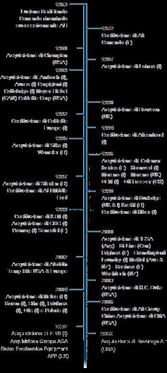 I numeri della complessità 40 anni di storia! 7.125 dipendenti in 24 paesi, di cui circa 1.700 in Italia e 5.