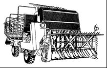 FALCIA-TRINCIA-CARICATRICE FUNZIONE. La falcia-trincia-caricatrice viene utilizzata per la raccolta del foraggio.